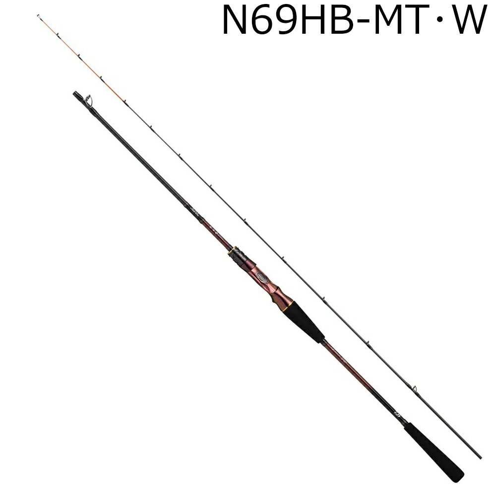 コウガMX N69HB-MT・W ダイワ 23 紅牙MX TYPE-N N69HB-MT・W 6.9ft 2ピース ベイト DAIWA タイラバロッド タイラバ乗せ調子 メタルトップモデル