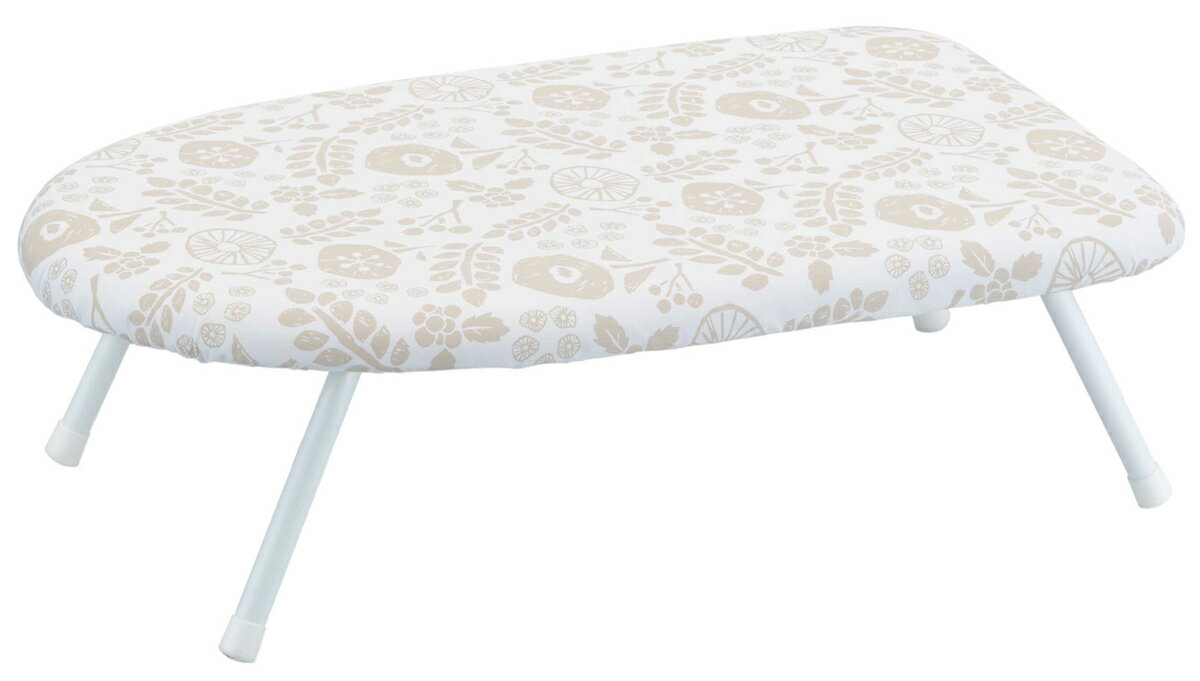 山崎実業 アイロン台アイボリー 4010 北欧風 暮らしの定番 スチームアイロン台 アイボリー [04010ヤマ..