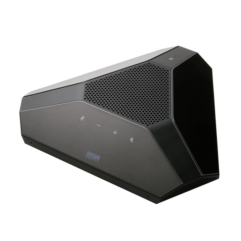 サンワサプライ ワイヤレス会議スピーカーフォン（大人数向け・高性能MEMSマイク搭載） MM-WLMSP2