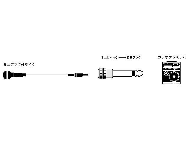 AP-100A JVC 変換プラグ【3.5mmモノラル