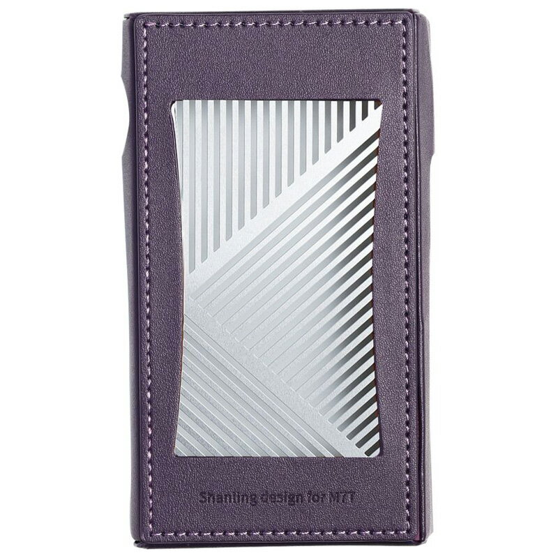 シャンリン M7T専用PUレザーケース（パープル） M7T-CASE-PRP Shanling