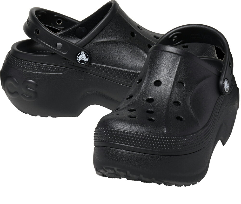 CROCS ベラ クロッグ（ブラック・サイズ：M5/W7(23.0cm)） 210062-001-M5 クロックス サンダル BELLA C..