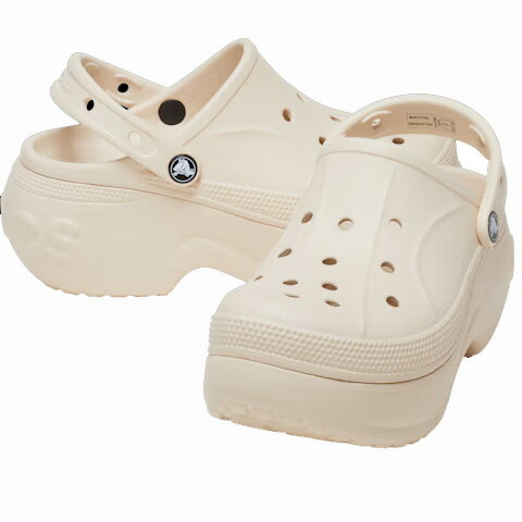 CROCS ベラ クロッグ（ウィンターホワイト・サイズ：M6/W8(24.0cm)） 210062-11S-M6 クロックス サンダル BELLA CLOG(4)