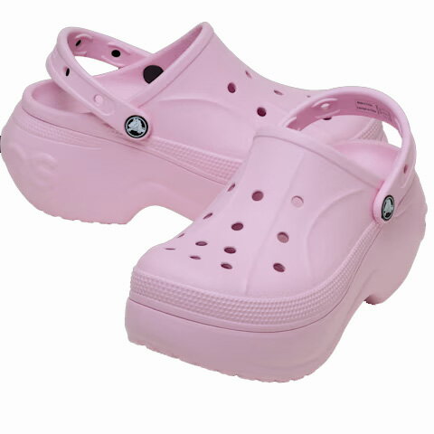 CROCS ベラ クロッグ（バレリーナピンク・サイズ：M5/W7(23.0cm)） 210062-6GD-M5 クロックス サンダル..