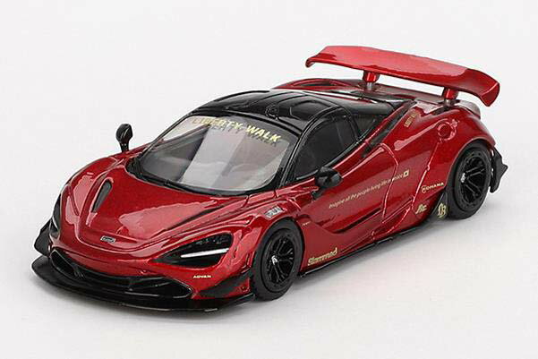 MINI-GT 1/64 マクラーレン 720S LB★Works ジェムレッド(左ハンドル)【MGT00828-L】 ミニカー