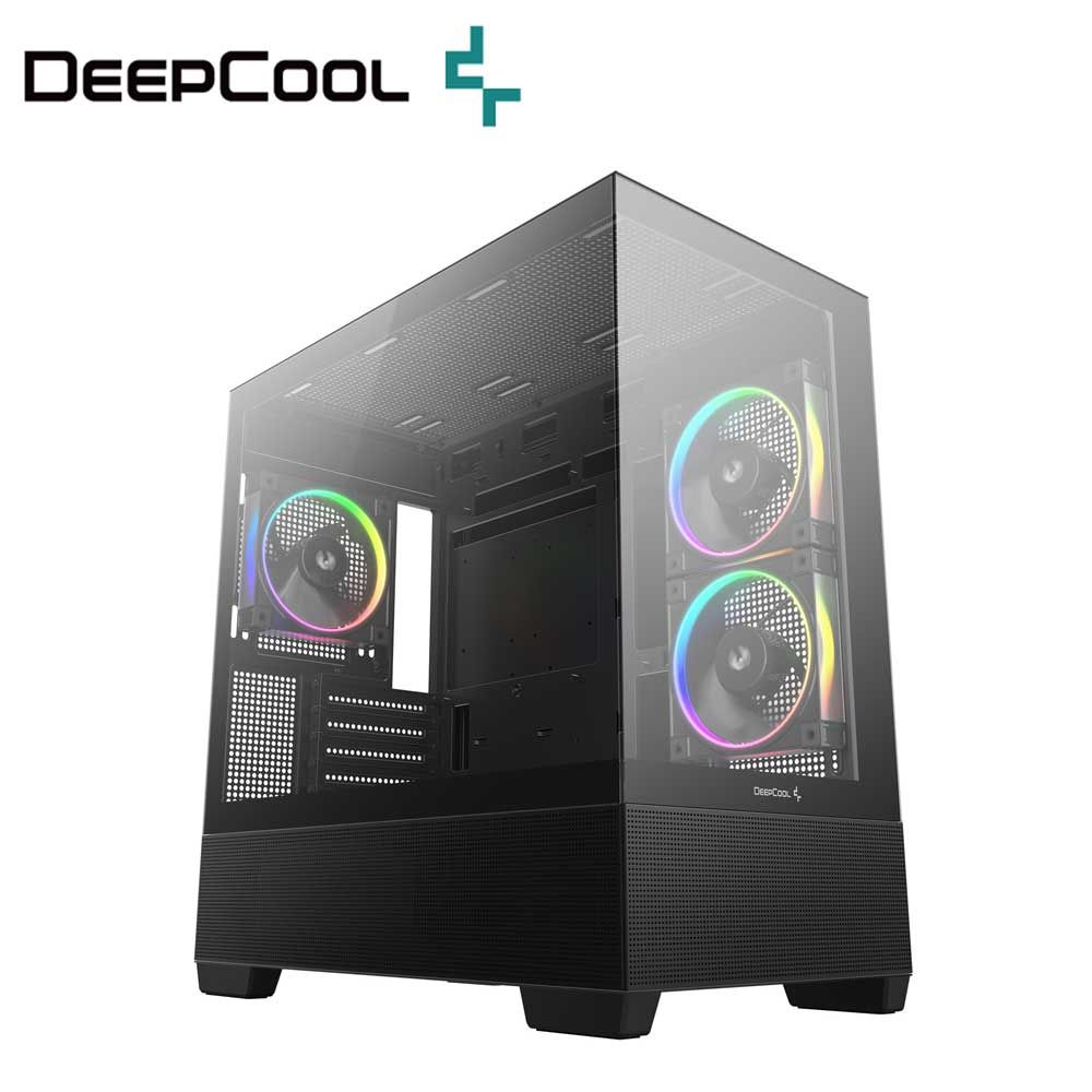 DeepCool�åǥ����ץ����� Micro-ATX / Mini-ITX�б� CG380 3F �ߥɥ륿�PC�������ʥ֥�å��� R-CG380-BKAGM...