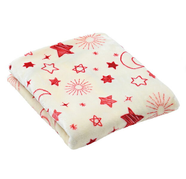 YAMAZEN 電気着る毛布 くるみケット LIGHT PD＋（USBタイプ）（120×70cm レッドスター） YHK-PD43-RST 【暖房器具】山善 [YHKPD43RST]