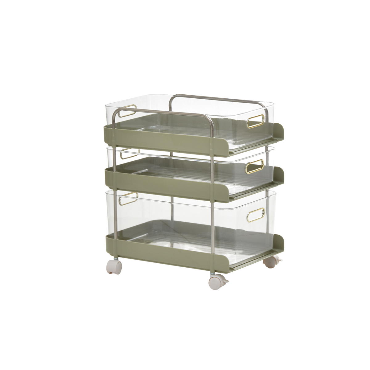 B.Bファニシング フェミニワゴン(3段・グリーン) ONLS0381PLGRN [ONLS0381PLGRN]