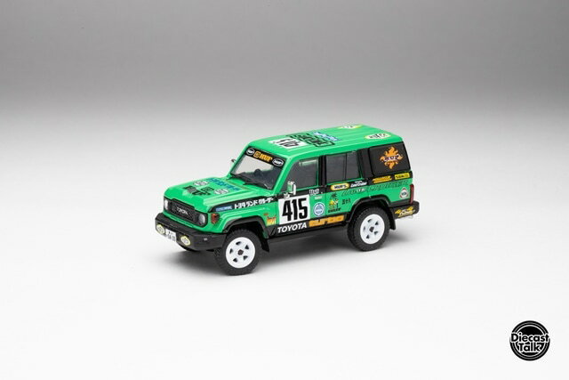 ゲインコーププロダクツ 1/64 トヨタ ランドクルーザー 70 HUF x DiecastTalk特注品【DTGHUF-004】 ミニカー