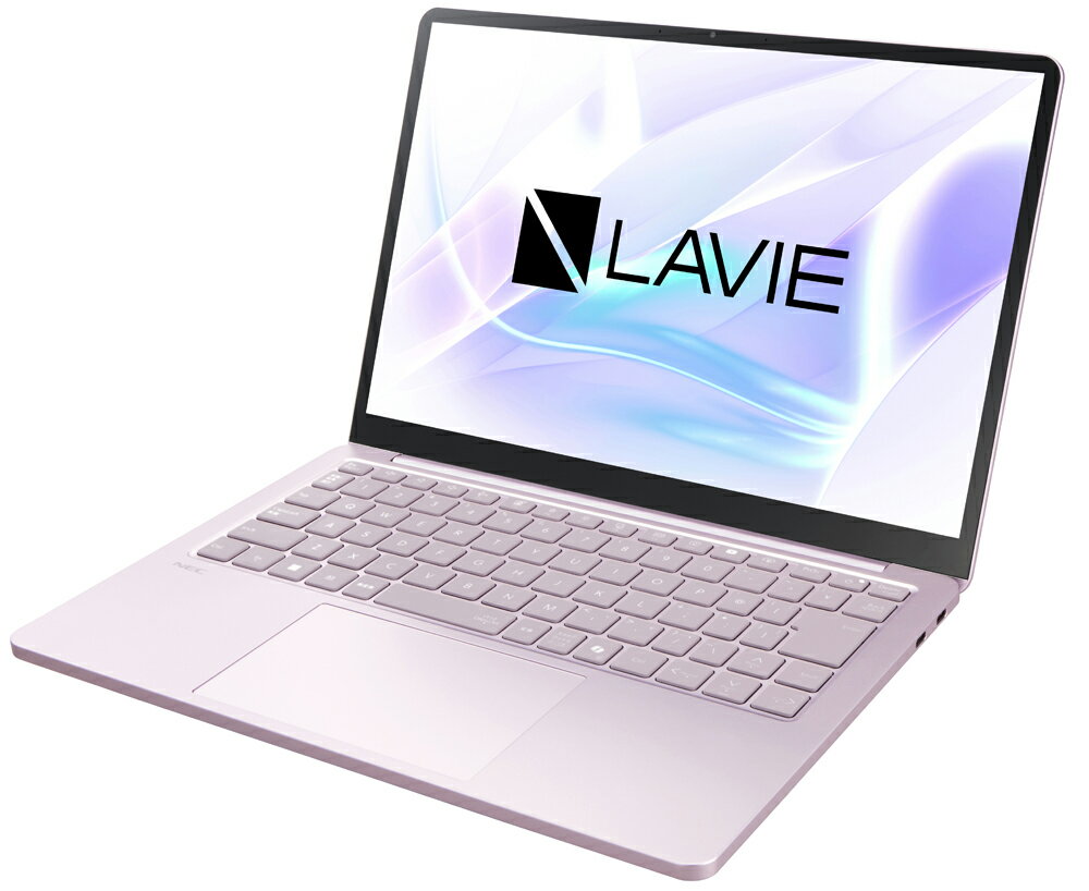 NEC｜エヌイーシー ノートパソコン LAVIE SOL S1355/LAP-J【Joshinオリジナル】(13.3型/Windows11/Office2024/Core i5 1335U/メモリ 16GB/SSD 512GB/タッチパネル)フェアリーパープル PC-S1355LAP-J