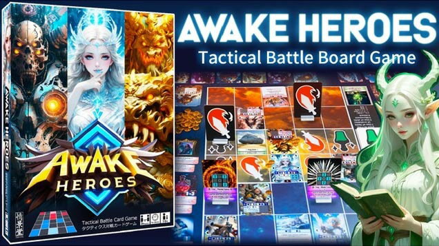 情景堂 【再生産】AWAKE HEROES(アウェイク ヒーローズ) ボードゲーム
