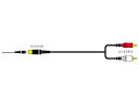 CN-162G JVC ピンプラグ(×2)⇔ピンジャック 0.25m