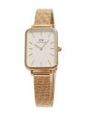 ダニエルウェリントン Daniel Wellington QUADRO PRESSED MELROSE クオーツ レディースタイプ DW00100431【返品種...