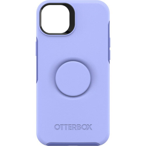 OtterBox（オッターボックス） iPhone 14 Plus用 PopSockets PopGrip一体型ケース OTTER POP SYMMETRY PERIWINK 77-88749