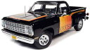 Auto World 1/18 1980 ダッジ ピックアップ ステップ サイド ブラック【AW291】 ミニカー