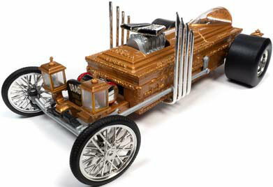 Auto World 1/18 ジョージ・バリス ドラギュラ ゴールド (ブッチ・パトリックサイン付)【AWSS139】 ミニカー