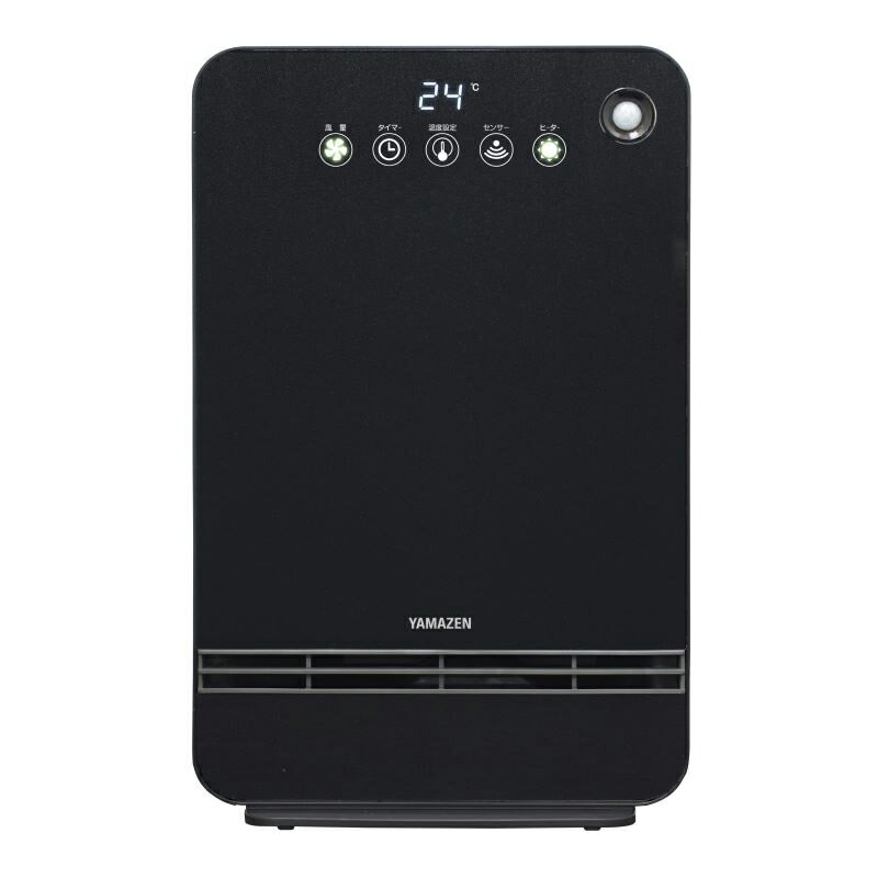 YAMAZEN 人感センサー付セラミックファンヒーター 商品情報_大風量セラミックファンヒーター（人感・温度センサー付