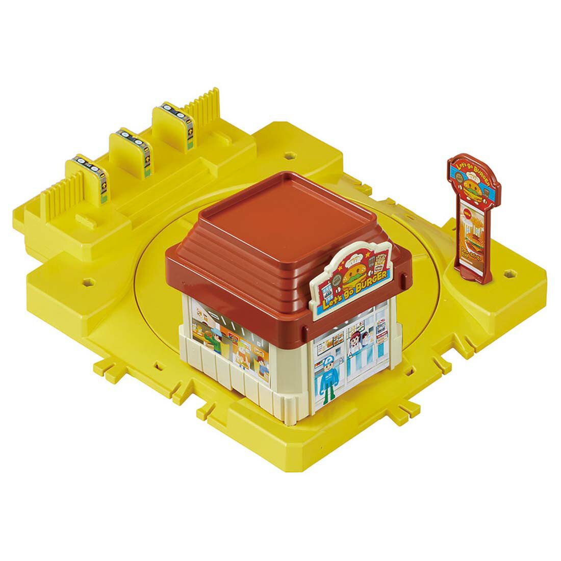 タカラトミー J-12 アクションタウン ぐるぐるドライブスルー プラレール