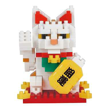 カワダ 【再生産】nanoblock（ナノブロック） 招き猫【NBC_331】