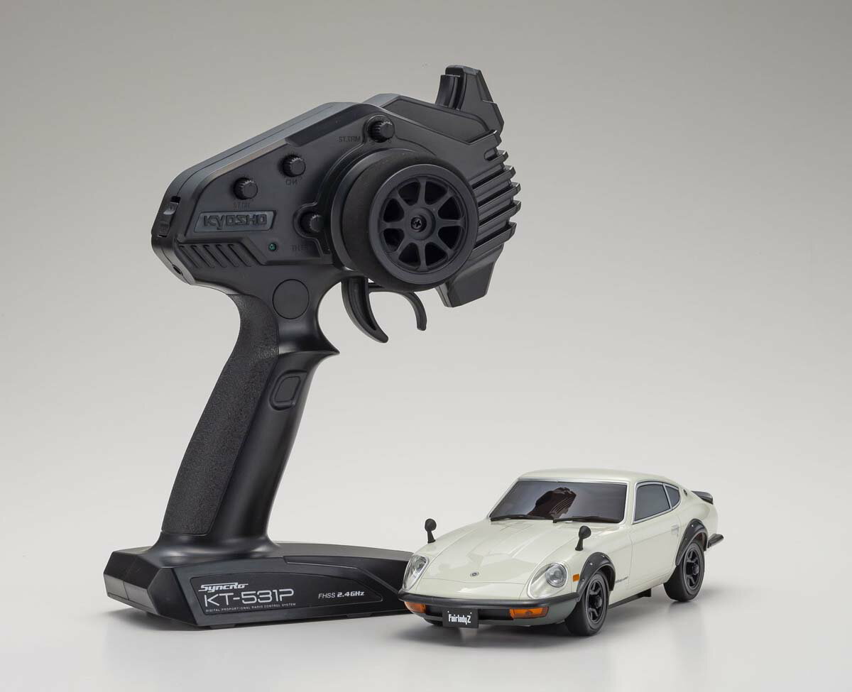 京商 ミニッツAWD 日産 フェアレディ 240ZG ホワイト【32637W】 ラジコン