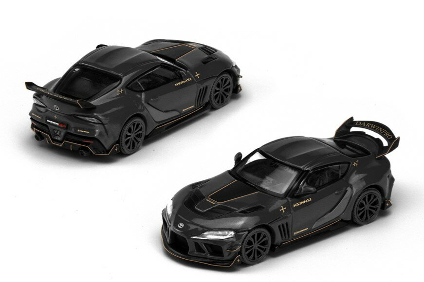 POP RACE 1/64 POP RACExEnigma DARWIN PRO 66G NWB SUPRA (A90) - MIDNIGHT BLACK【PRE013】 ミニカー