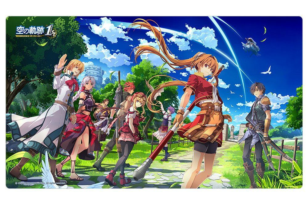 Key-th 「英雄伝説 空の軌跡 the 1st」ラバーマット（軌跡のはじまる場所へ）のサムネイル