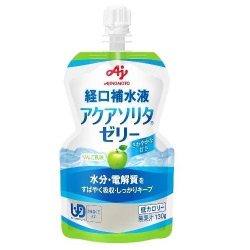 「アクアソリタ」ゼリー りんご風味130g 味の...の商品画像