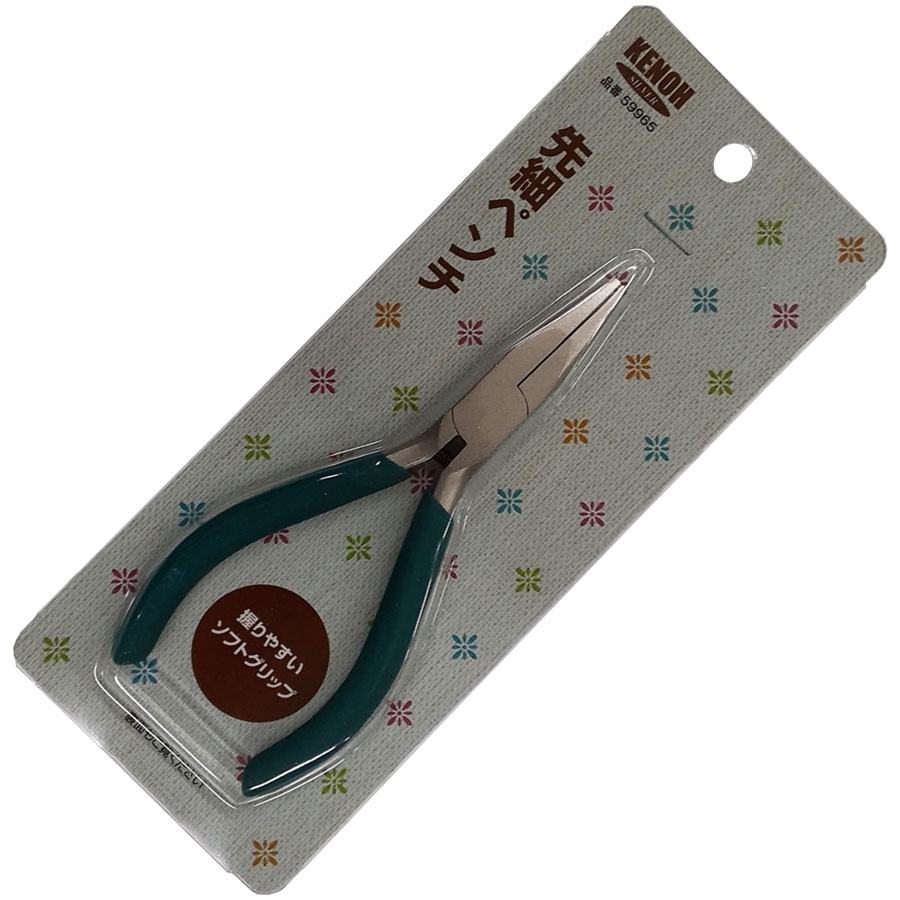【返品種別B】□「返品種別」について詳しくはこちら□※画像はイメージです。◆ワイヤーをつかむ作業に最適です。◆握りやすいソフトグリップ！　■　仕　様　■本体寸法(約)：幅48×高さ125×奥行9mm[59965ケンオ]県央貿易アウトドア＞DIY・工具＞手作業工具＞プライヤー・ペンチ・ニッパ