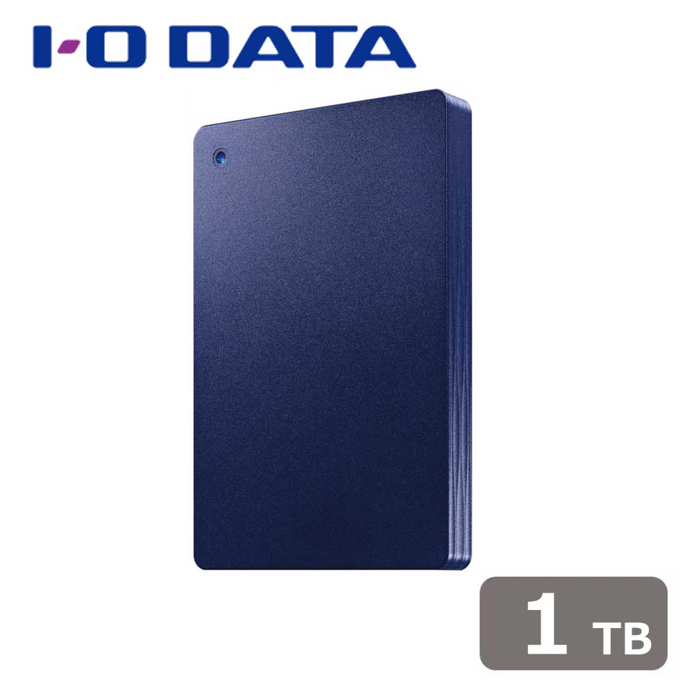 アイ・オー・データ機器｜I-O DATA TV録画＆PC両対応 ポータブルハードディスク「カクうす Lite」1TB（ネイビー） HDPH-UTV1NV