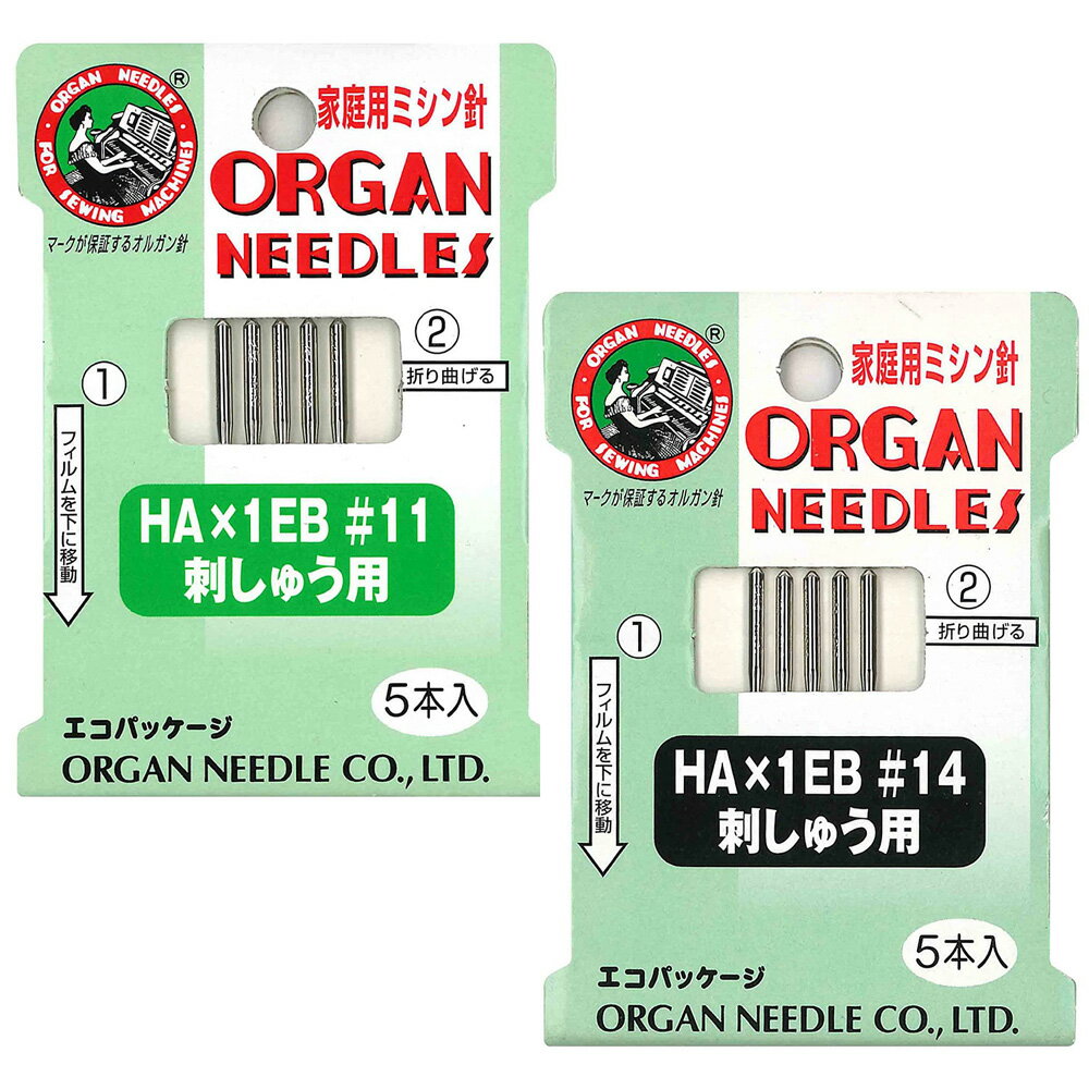 其它 - オルガン針(株) 家庭用ミシン針 HA×1QU #11 キルト地用 FHA1QU-11