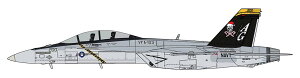 ハセガワ 1/48 F/A-18F スーパー ホーネット “VFA-103 ジョリー ロジャース SANTA 2015”【07560】 プラモデル