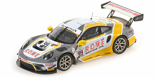 ミニチャンプス 1/43 ポルシェ 911 GT3 R (991.2) ”ROWE RACING” OLSEN/CAMPBELL/WERNER #99 24H スパ 2019【410196099】 ミニカー