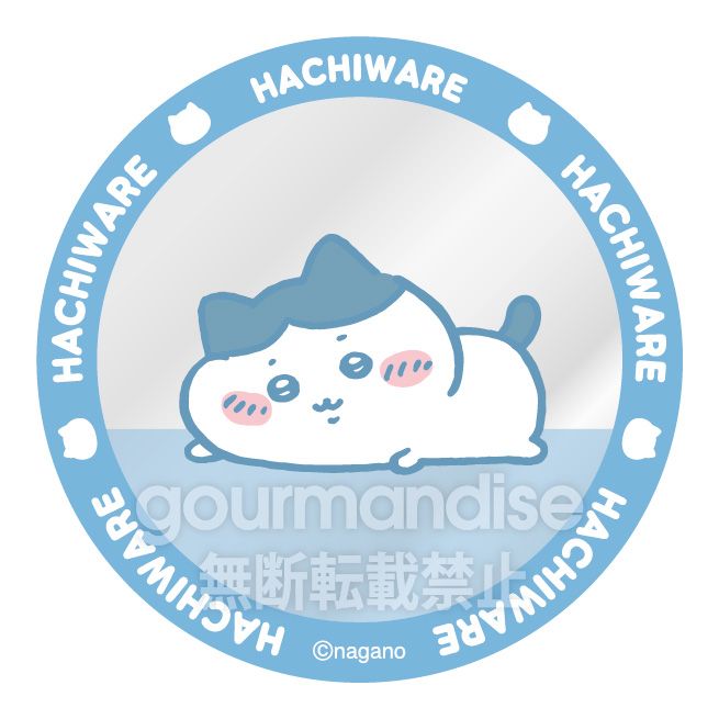 グルマンディーズ MagSafe メタルステッカー ちいかわ（ハチワレ） CK-83B