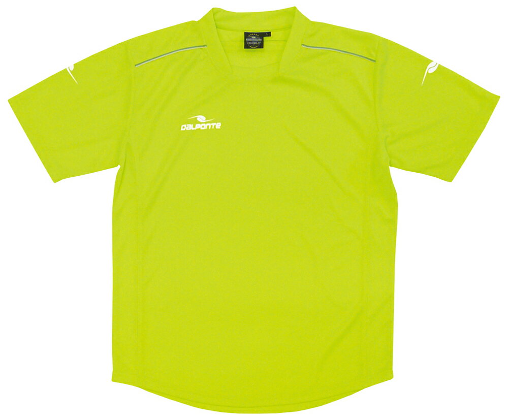 【返品種別A】□「返品種別」について詳しくはこちら□◆2016年4月に改正されたJFAユニフォーム規定に沿ったデザインのゲームシャツ。◆チーム対応継続商品。速乾性素材。※BLKは公式戦非対応。■　仕　様　■サイズ（130）：（前身丈）51、（後身丈）53、（身幅）39、（袖丈）17cm素材：ポリエステル100％[DPZ76FYEL130]DALPONTEアウトドア＞サッカー・フットサル＞ウェア＞ジュニア用ウェア＞ゲームウェア