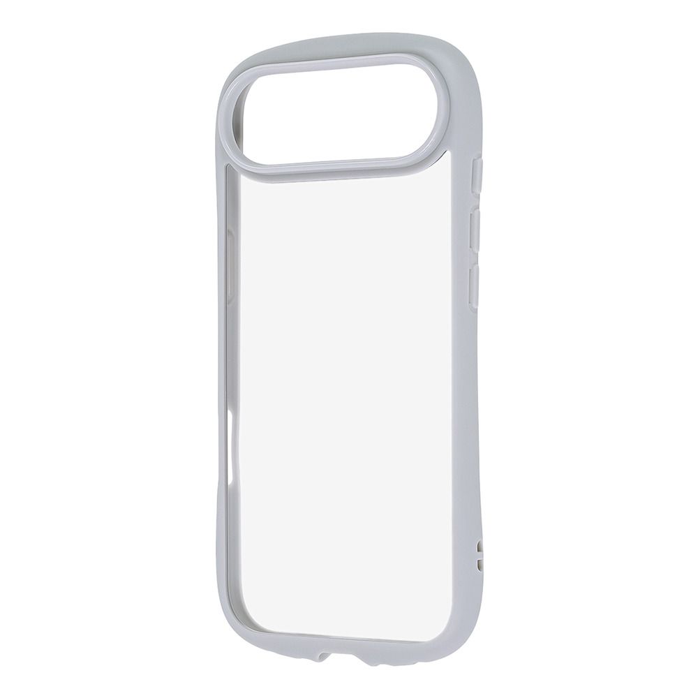 乐天商城 - レイアウト iPhone Air用 ハイブリッドタフケース Puffull +レンズガードリング（グレー） RT-P54CMD1/GR