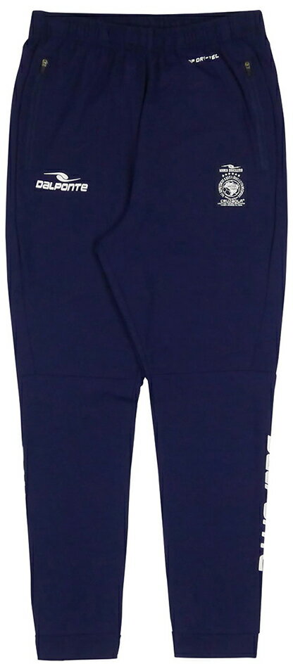 DalPonte(ダウポンチ) スリムストレッチパンツ（ネイビー・サイズ：L） DPZ93-NVY-L サッカー・フットサル用