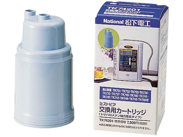 楽天市場】アルカリイオン整水器 カートリッジ tk74201の通販 楽天市場】アルカリイオン整水器 カートリッジ tk74201の通販