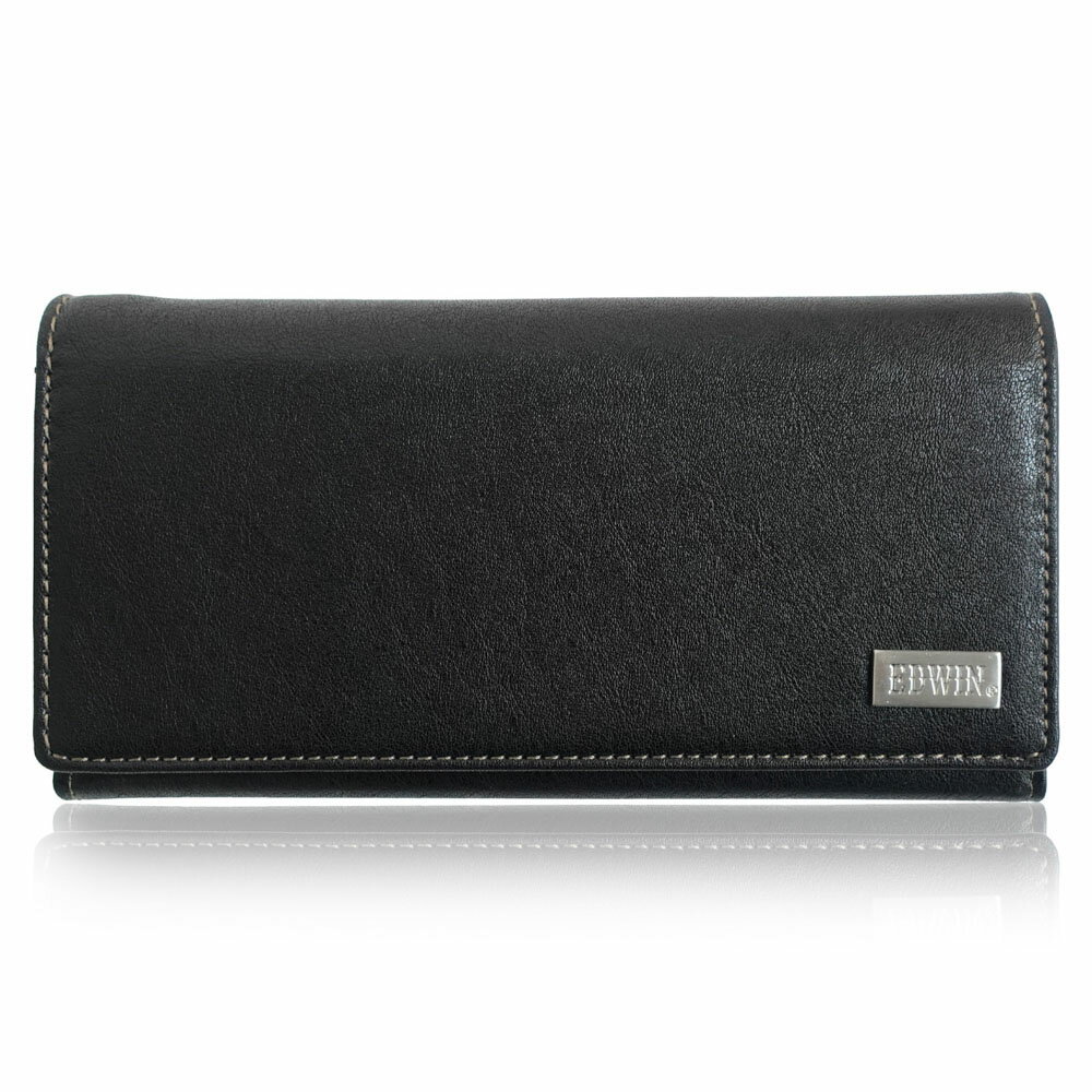 EDWIN スーパーホワイトステッチ 長財布（ブラック2） 22269322-BLK2 エドウィン