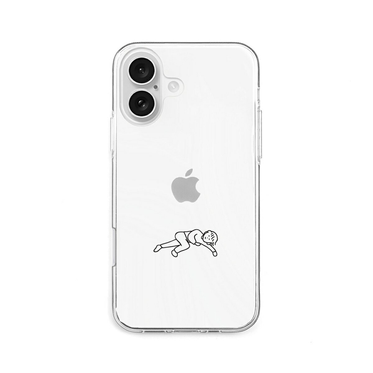 Rakuten - AKAN iPhone 17用 ソフトクリアケース（なんもしたくない） AK27724I17