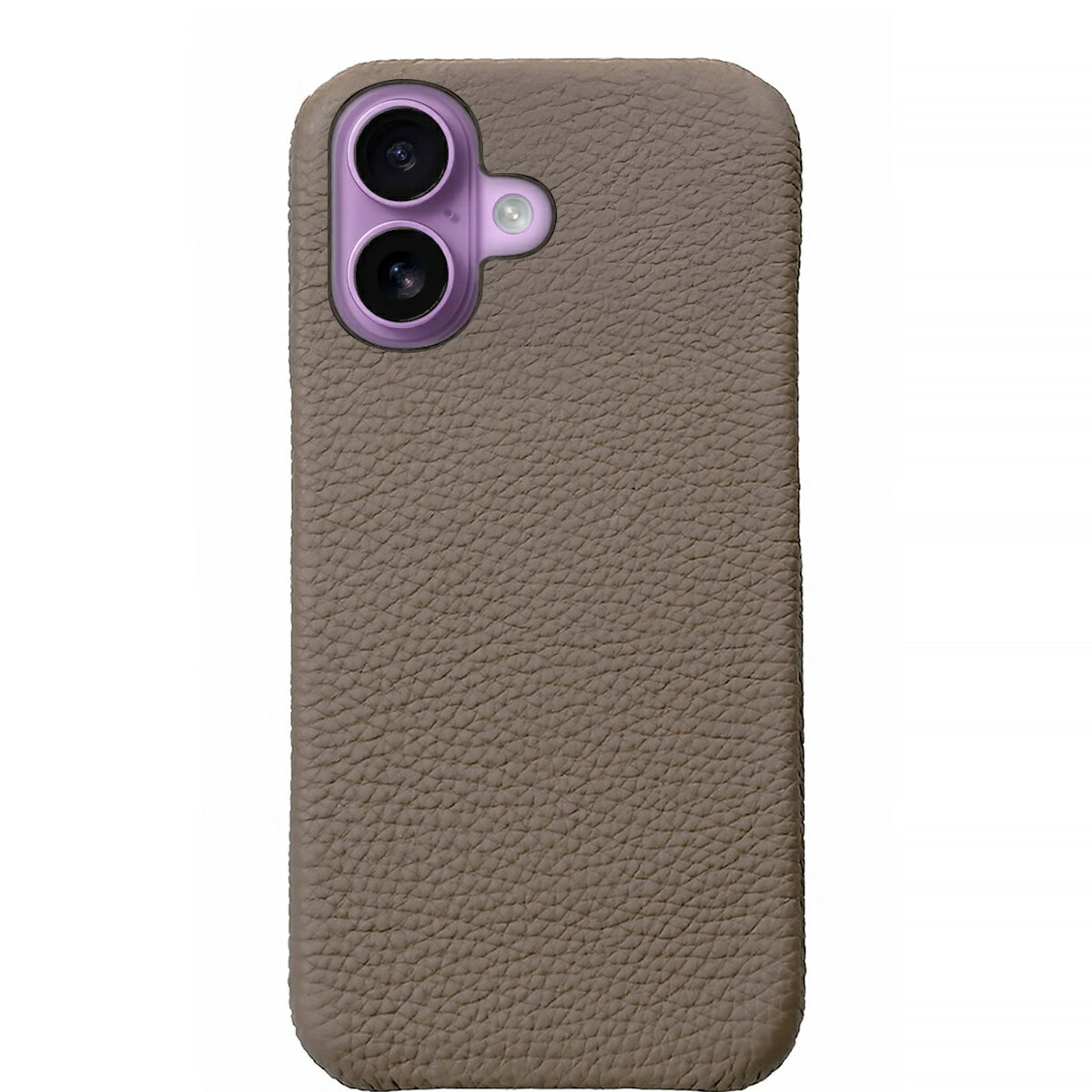 乐天商城 - abbi iPhone 17用 シュランケンカーフ MagSafe対応 バックカバー（エトープ） ABS27840I17