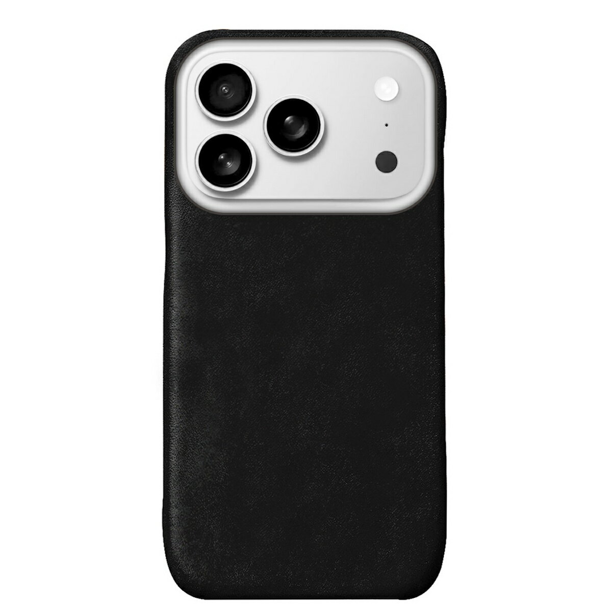 abbi iPhone 17 Pro用 LISCIO イタリアンレザー MagSafe対応 バックカバー（ブラック） ABS27866I17PR