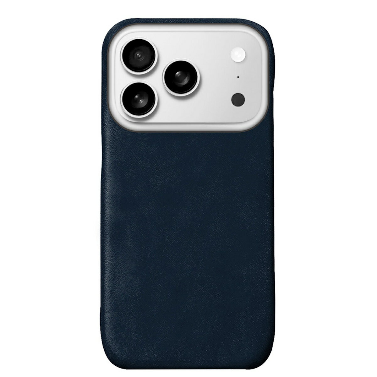 abbi iPhone 17 Pro用 LISCIO イタリアンレザー MagSafe対応 バックカバー（ネイビー） ABS27870I17PR
