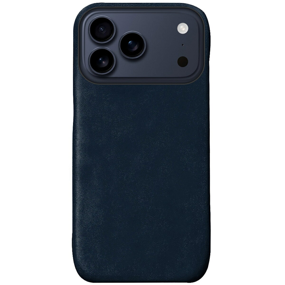 abbi iPhone 17 Pro Max用 LISCIO イタリアンレザー MagSafe対応 バックカバー（ネイビー） ABS27871I17PM