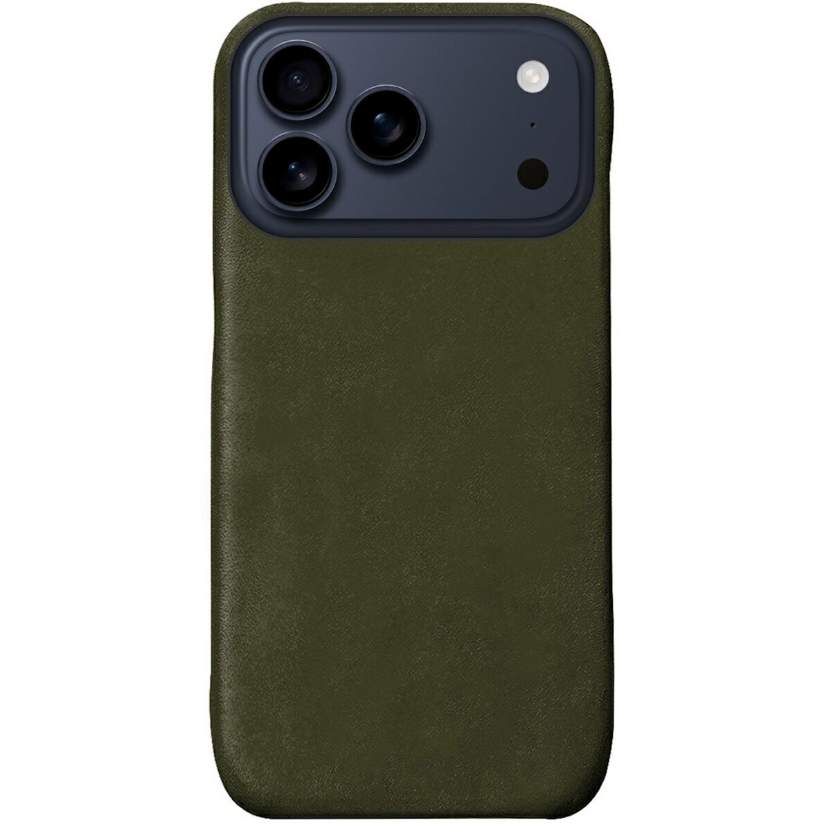 abbi iPhone 17 Pro Max用 LISCIO イタリアンレザー MagSafe対応 バックカバー（オリーバ） ABS27879I17PM