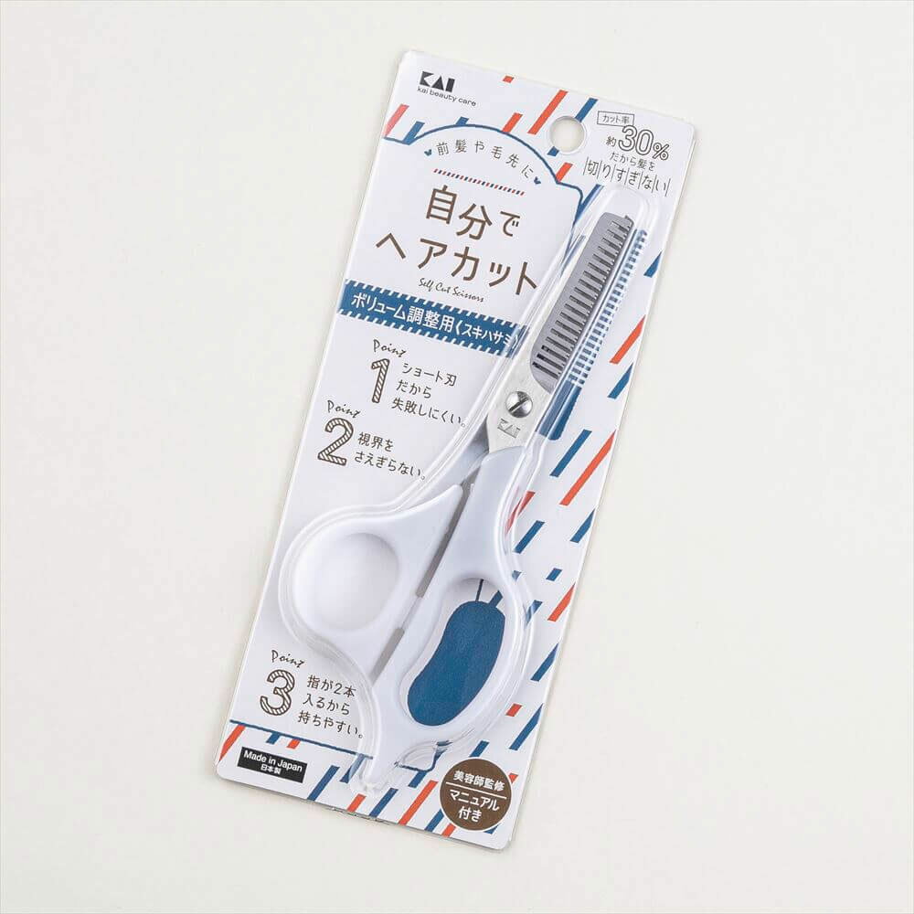 貝印 セルフ用スキハサミ KQ3203 [KQ3203]