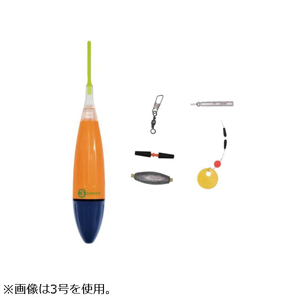 ルミカ 堤防五目ウキ釣りセット 2号(レッド) A21091 LUMICA(日本化学発光)