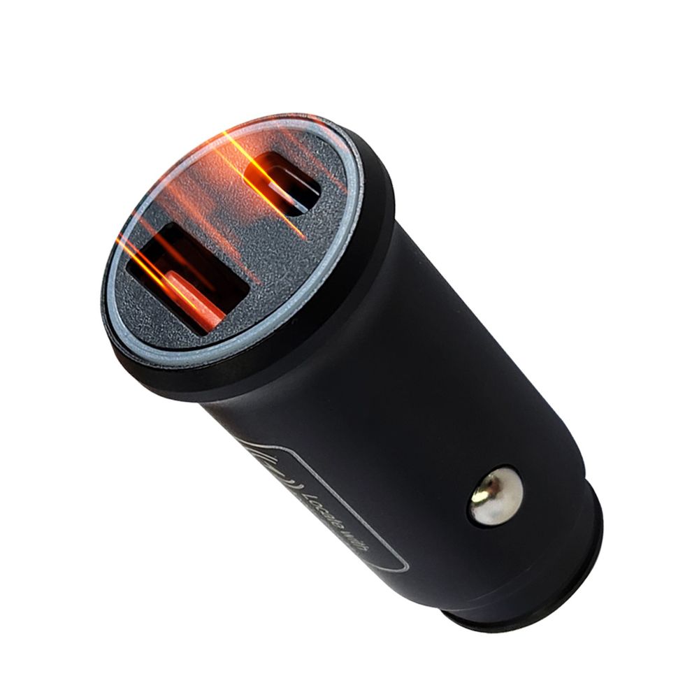 KEIYO スマートタグ搭載 シガーソケット充電器36W PD対応 AN-S158PDK