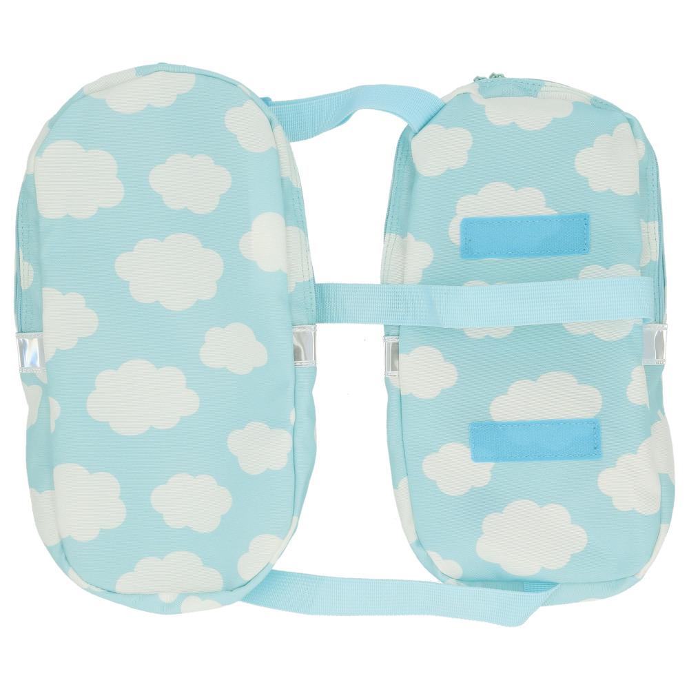 BACKYARD FAMILY(バックヤードファミリー) サンドセル ランドセル用補助バッグ プリント（雲ブルー） BF017721-1A-2A