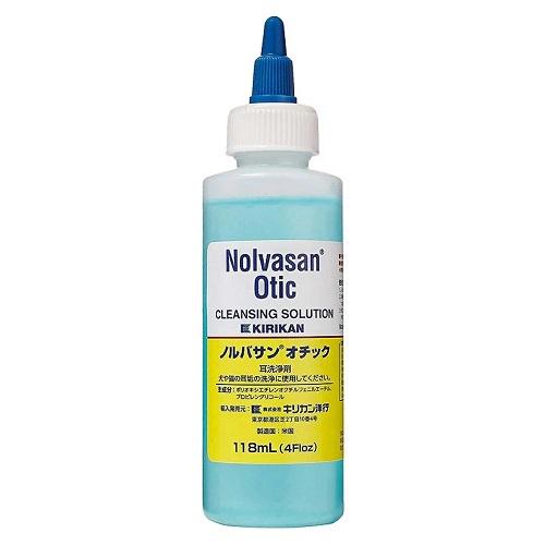 ペット用品 ノルバサンオチック 118ml 耳洗浄液 キリカン洋行 ノルバサンオチツク 118ML