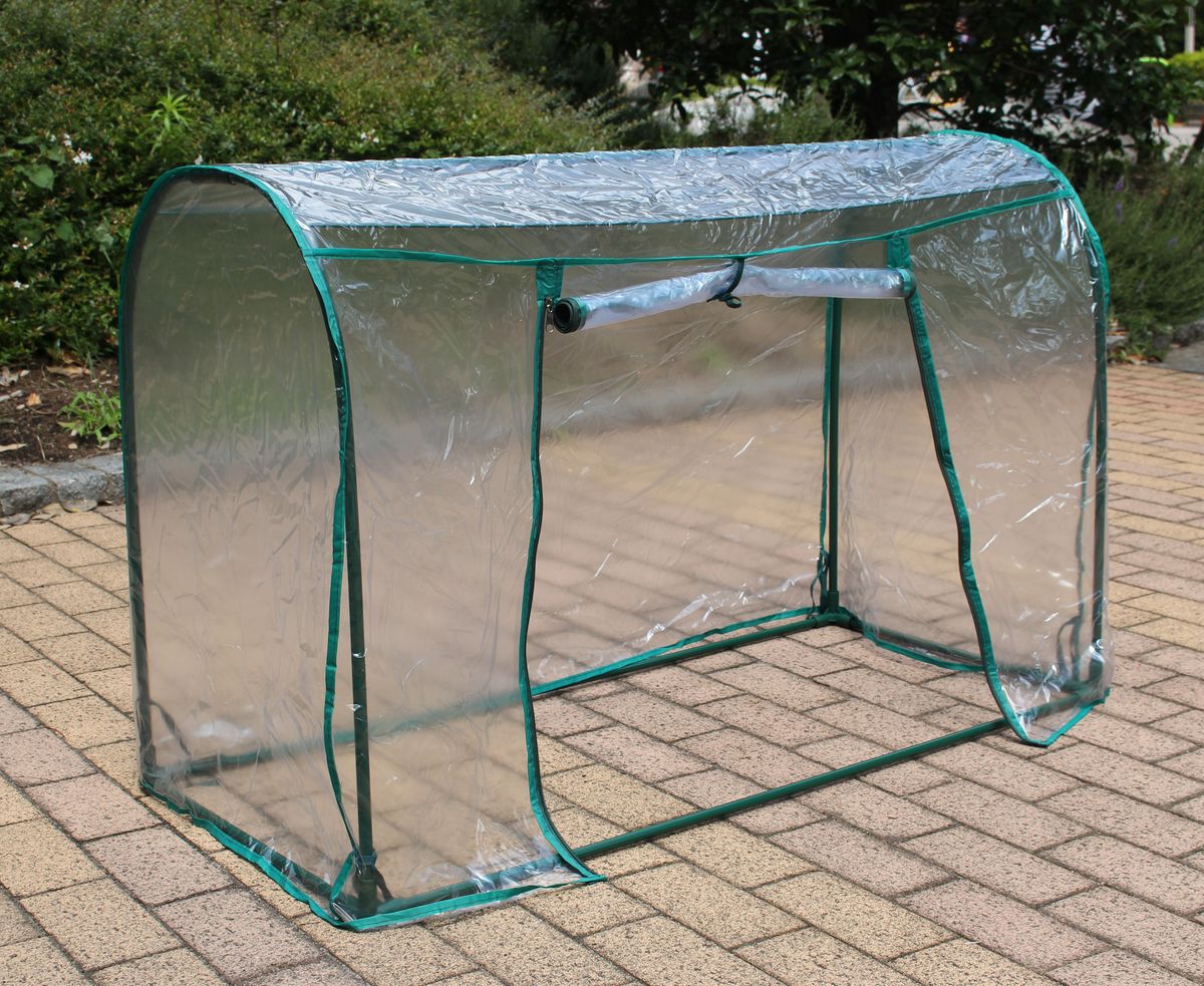 マルハチ産業 組立式簡易温室 グリーンキーパー ドーム型ロング 306900 ダリヤ ダリヤ ビニールハウス